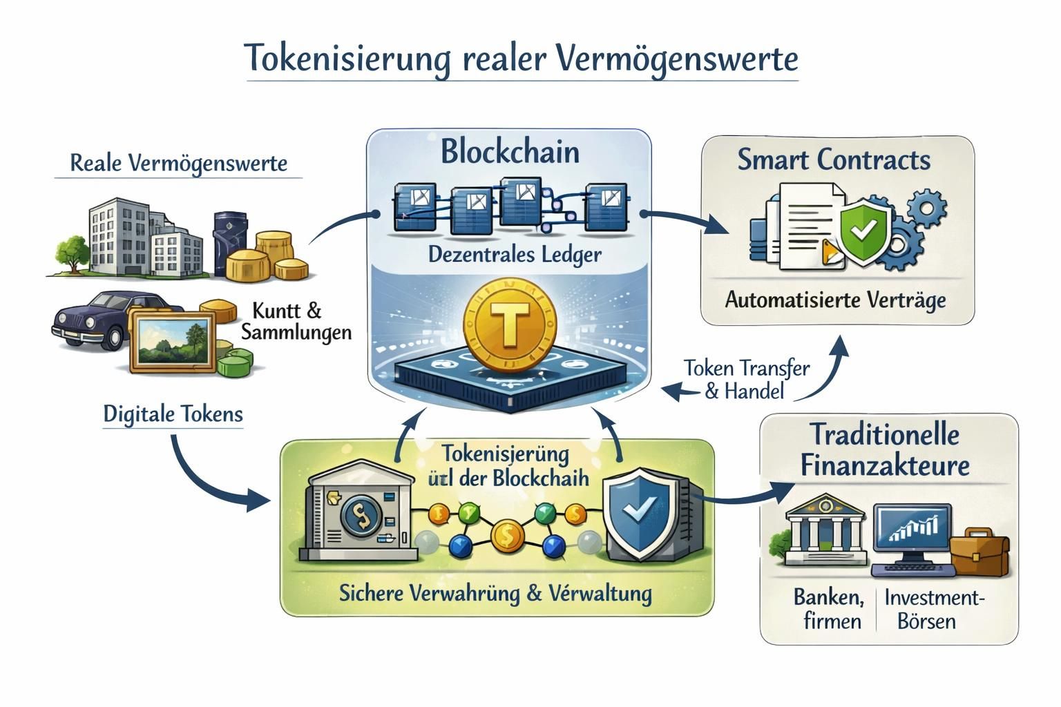 erfahren sie mehr über die beziehung zwischen real world assets (rwa) und decentralized finance (defi) – eine analyse, ob sie konvergieren oder strukturelle konflikte bestehen.