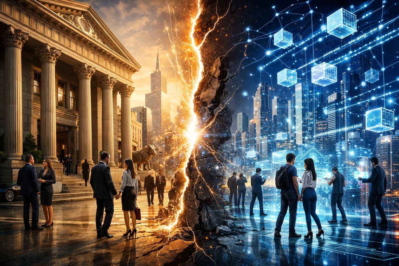 entdecken sie die beziehung zwischen real-world assets (rwa) und defi: erfahren sie, ob es eine konvergenz oder einen strukturellen konflikt zwischen traditionellen vermögenswerten und dezentralen finanzsystemen gibt.