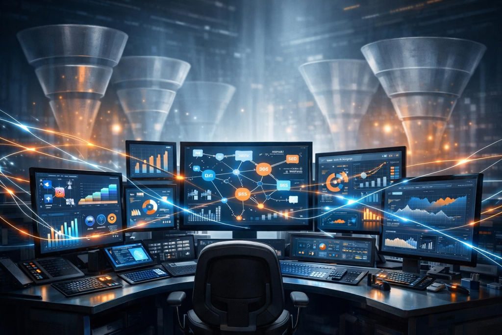 entdecken sie, warum orchestrierung traditionelle funnel-modelle im digitalen marketing ablöst und wie sie zu effektiveren, nahtlosen kundenerlebnissen führt.
