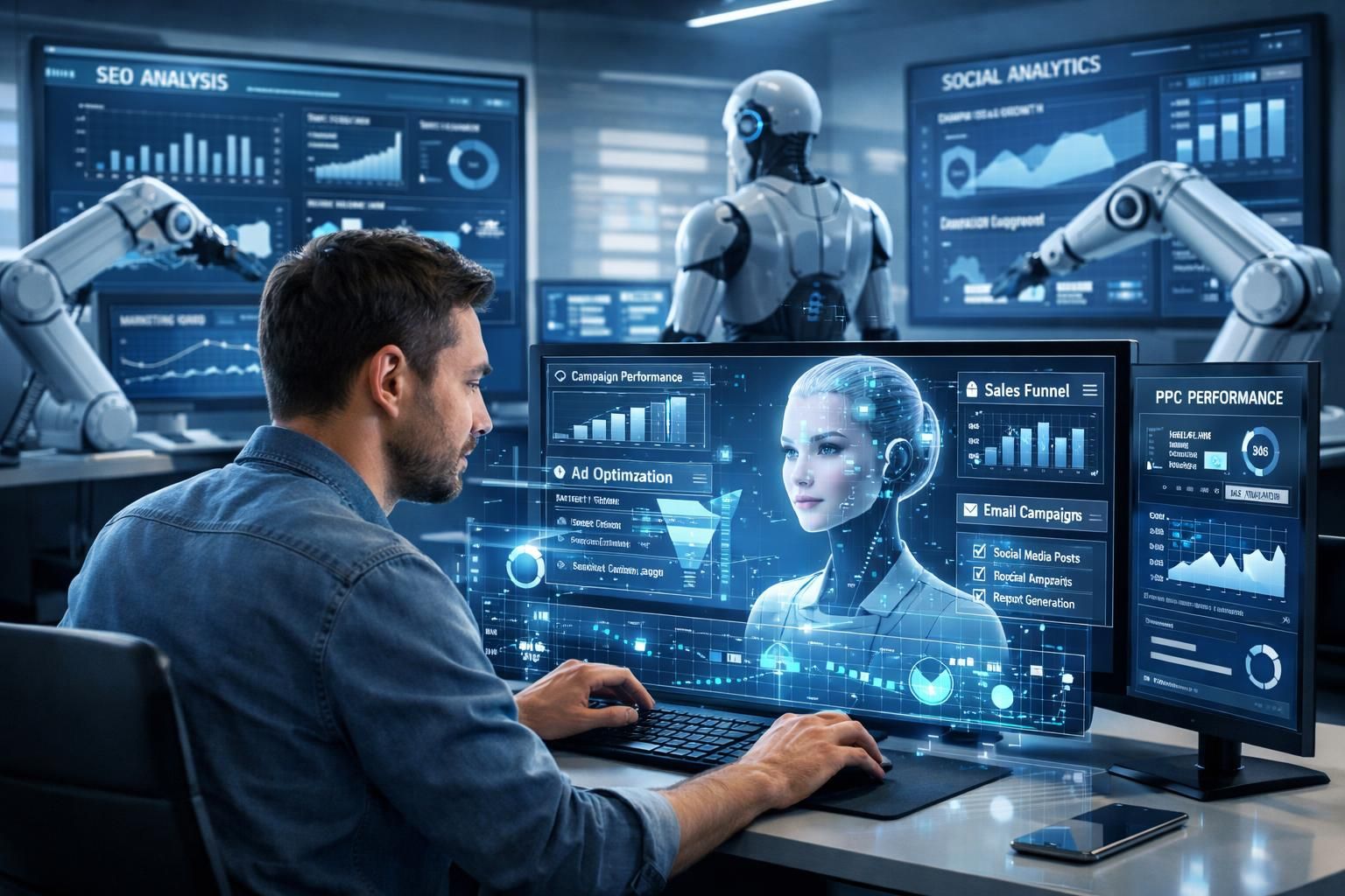 entdecken sie, wie ki-agenten die operative umsetzung von marketingstrategien revolutionieren und effizienz sowie präzision in marketingprozesse bringen.