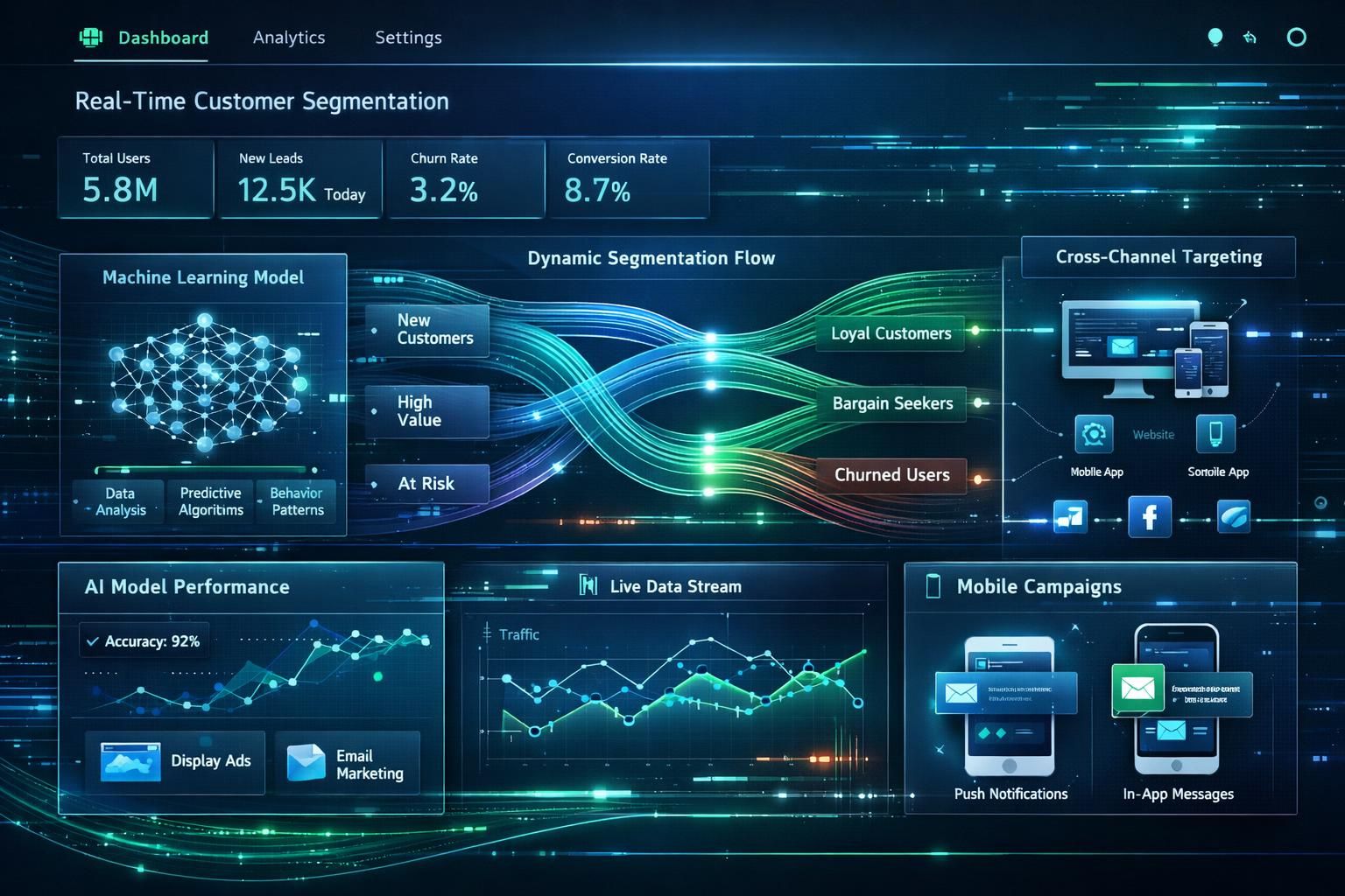 erfahren sie, wie dynamische segmentierung in echtzeit funktioniert und wie sie hilft, daten effizient zu analysieren und sofortige entscheidungen zu treffen.
