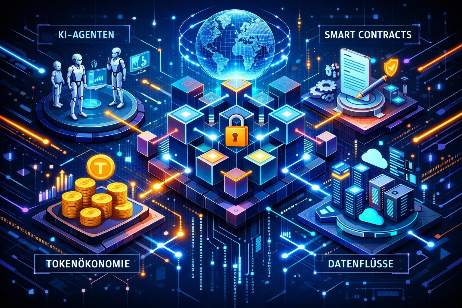 erfahren sie, wie künstliche intelligenz die blockchain-infrastruktur revolutioniert und neue möglichkeiten für sicherheit, effizienz und dezentrale anwendungen schafft.