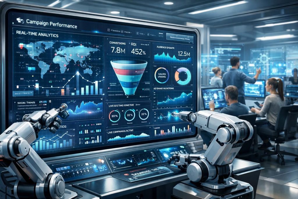entdecken sie, wie autonome marketing-systeme im jahr 2026 die kampagnensteuerung revolutionieren und unternehmen zu effizienteren, datengetriebenen entscheidungen führen.