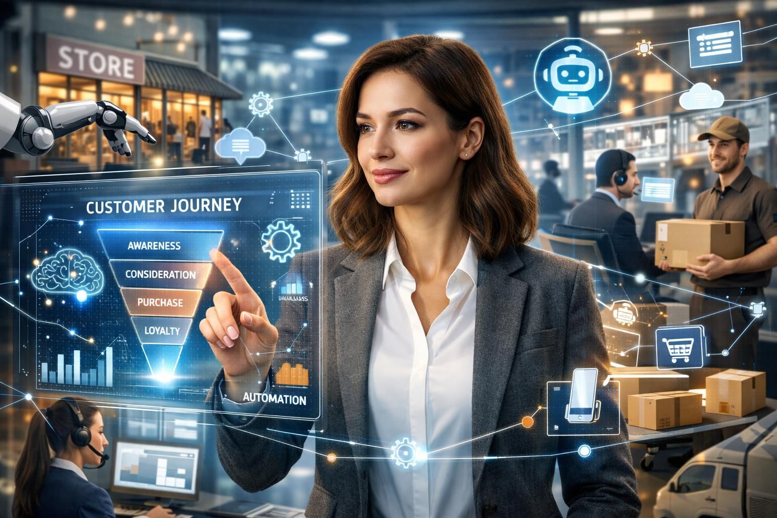 erfahren sie, wie intelligente automatisierung die customer journey revolutioniert und unternehmen dabei hilft, personalisierte erlebnisse zu schaffen, prozesse zu optimieren und die kundenzufriedenheit zu steigern.
